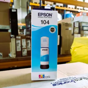 Epson Original 104 EcoTank Ink Bottle, ET-2710 ET-2711 ET-2720 ET-2726 ET-4700 ET-2712 ET-2721