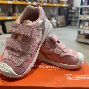 Biomecanics 252120, Girls Sneakers, pink, 22 EU