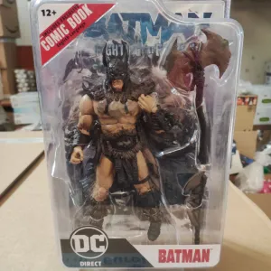 McFarlane Toys, DC Direct Page Punchers Batman 8 Inch Action Figure, DC Collection Comic Posed Statue with Batman Comic Book - Ages 12+