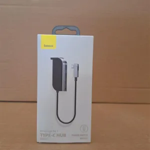 Baseus CAHUB-G01 Hub 4-in-1 USB-C to USB 3.0 + 3x USB 2.0 15 cm (Black)