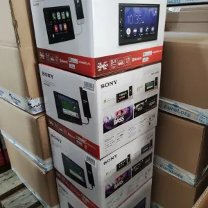 Sony XAV AX100 6.4 Media Receiver (with Bluetooth, CarPlay and Andriod Car, Navigation, Spotify, Double Din Car Radio)