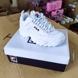 FILA Disruptor wmn Women's Sneaker, white (White), 3 UK