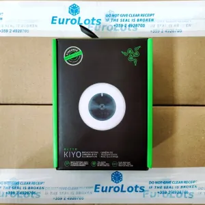 Razer kiyo x Webcam - USB Webcam for Full HD Streaming - 1080p Full HD - Auto Focus - Black